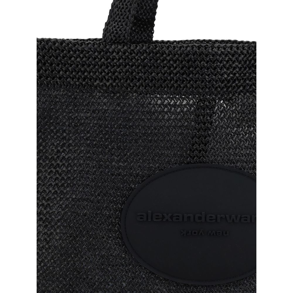 Alexander Wang Punch XL Raffia Shoulder Bag