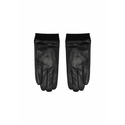 Calvin Klein Black Leather Glove