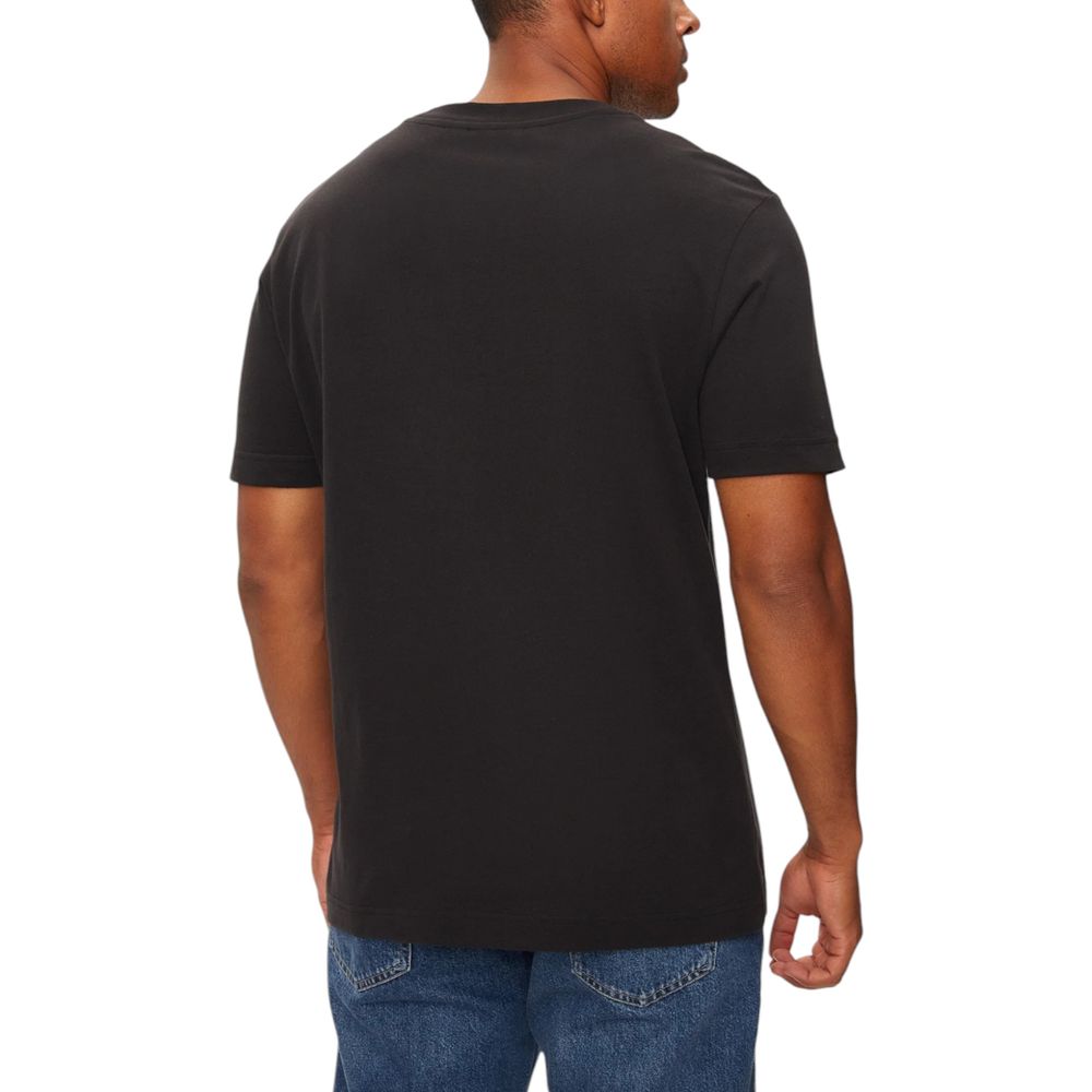 Calvin Klein Jeans Black Cotton T-Shirt