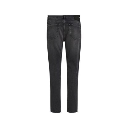 Calvin Klein Jeans Black Cotton Jeans & Pant