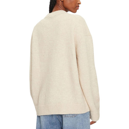 Calvin Klein Jeans Beige Polyester Sweater