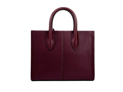 Michael Kors Mirella Small Top Zip Tote Bag Maroon