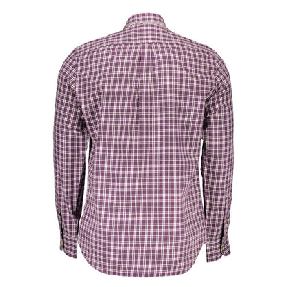 Harmont & Blaine Purple Cotton Men Shirt