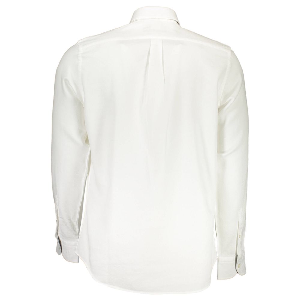 Harmont & Blaine White Cotton Men Shirt