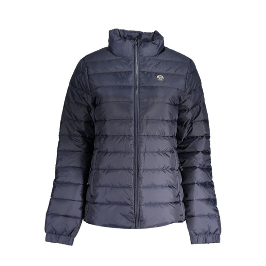 North Sails Blue Polyester Women Jacket