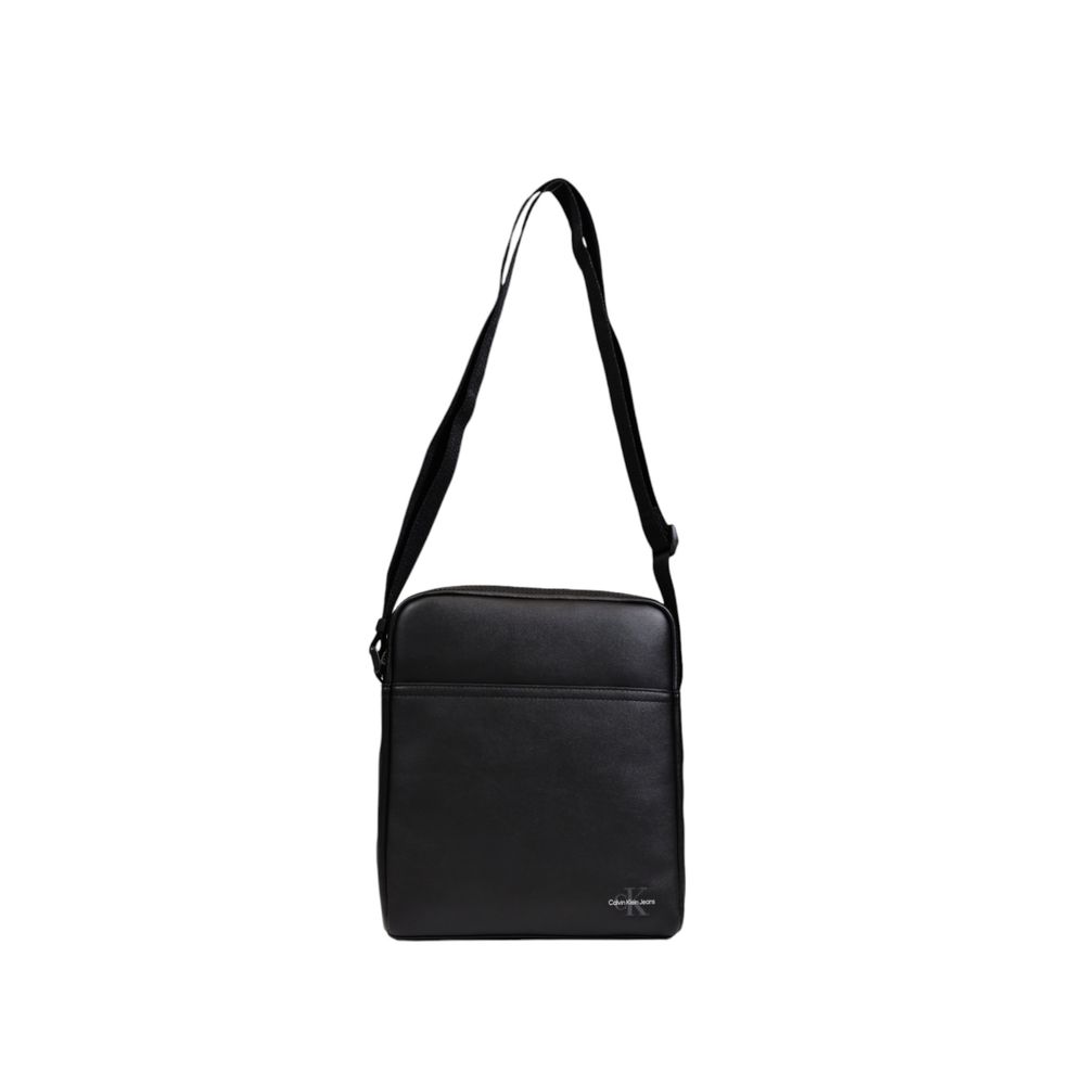 Calvin Klein Black Polyethylene Messenger Bag