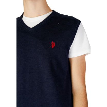 U.S. POLO ASSN. Blue Cotton Vest