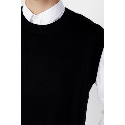 Antony Morato Black Acrylic Vest