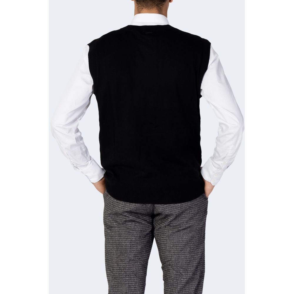 Antony Morato Black Acrylic Vest