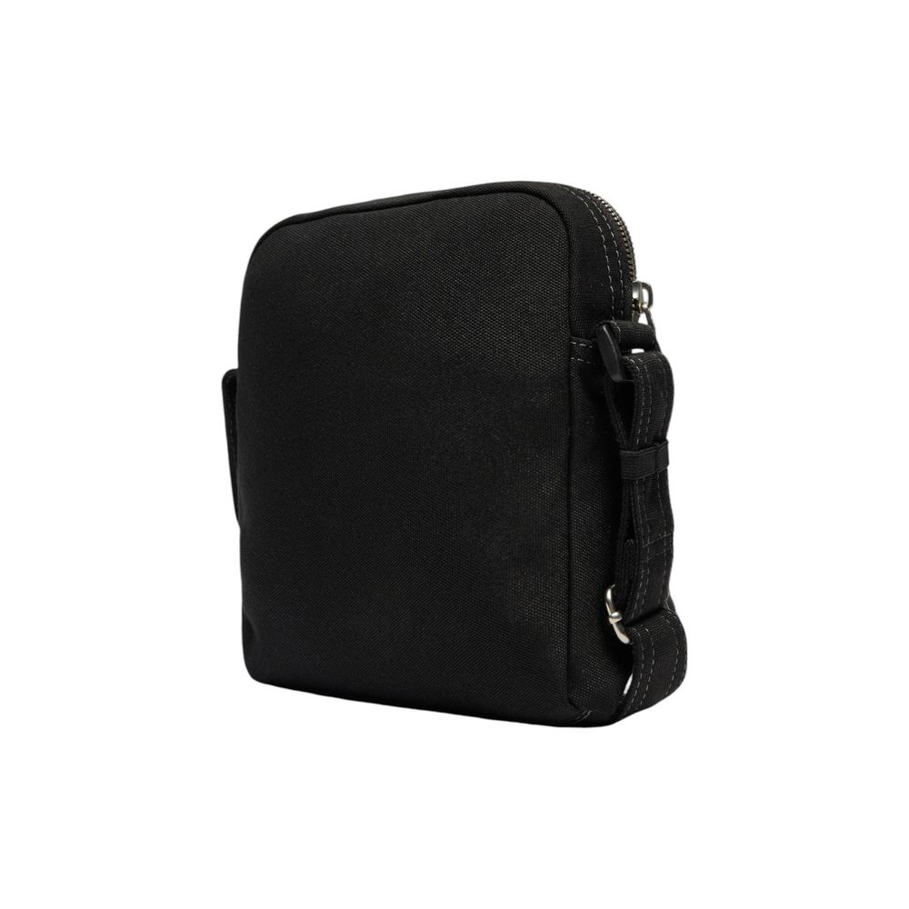 Calvin Klein Jeans Black Recycled Polyester Messenger Bag