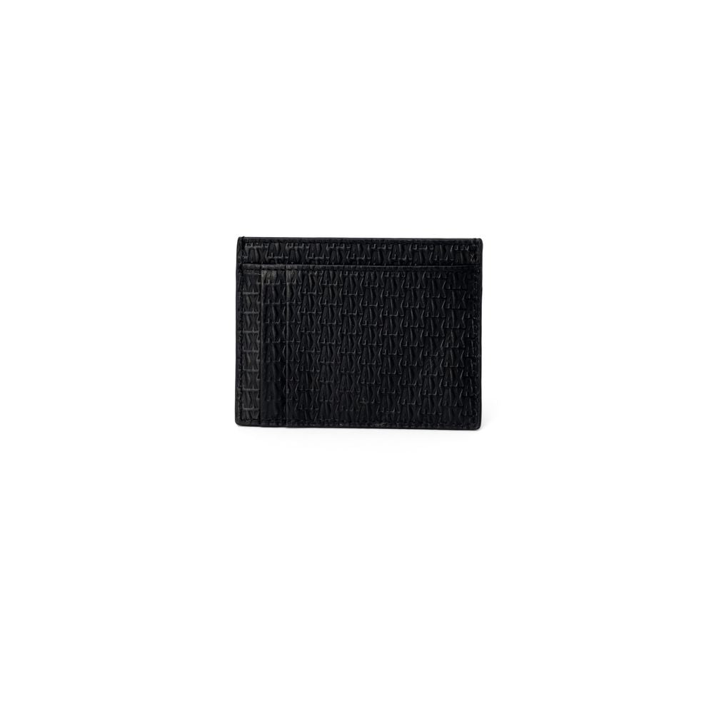 Armani Exchange Black Leather Wallet