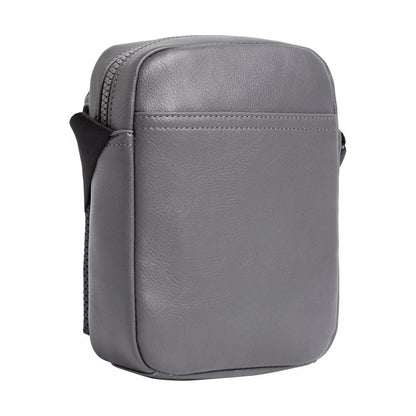 Calvin Klein Gray Recycled Polyester Messenger Bag