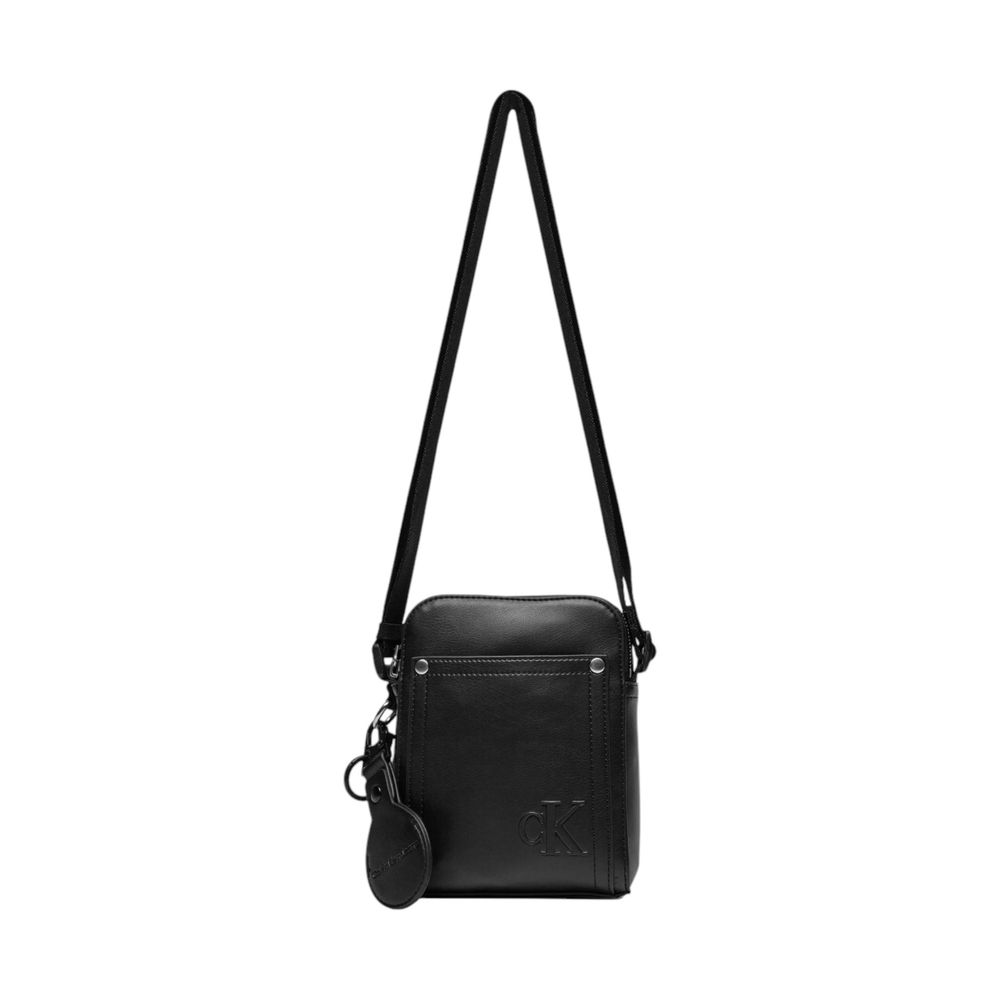 Calvin Klein Jeans Black Polyethylene Messenger Bag