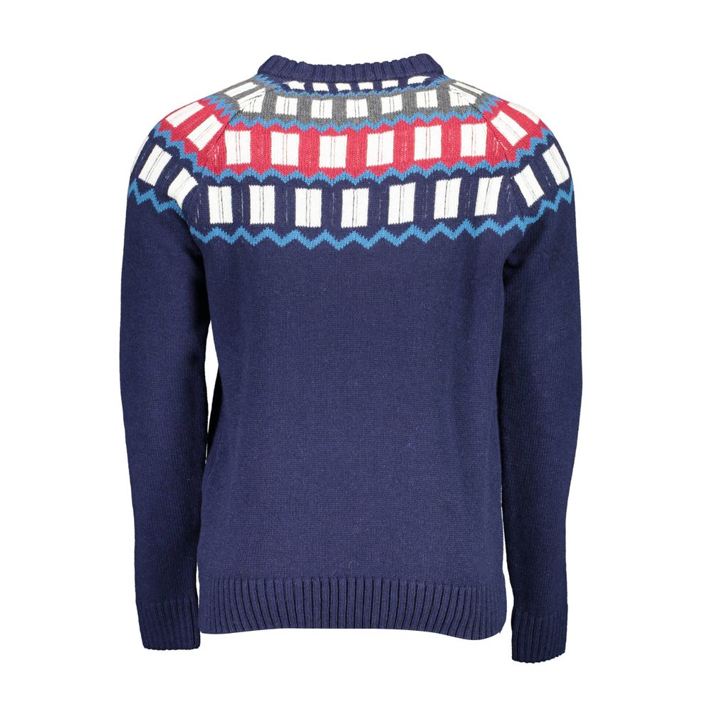 Gant Blauer Wollpullover für Herren