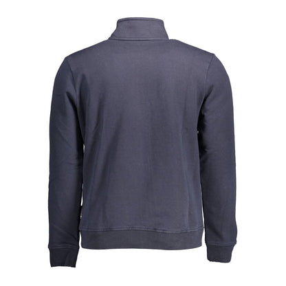 Napapijri Blue Cotton Men Sweater