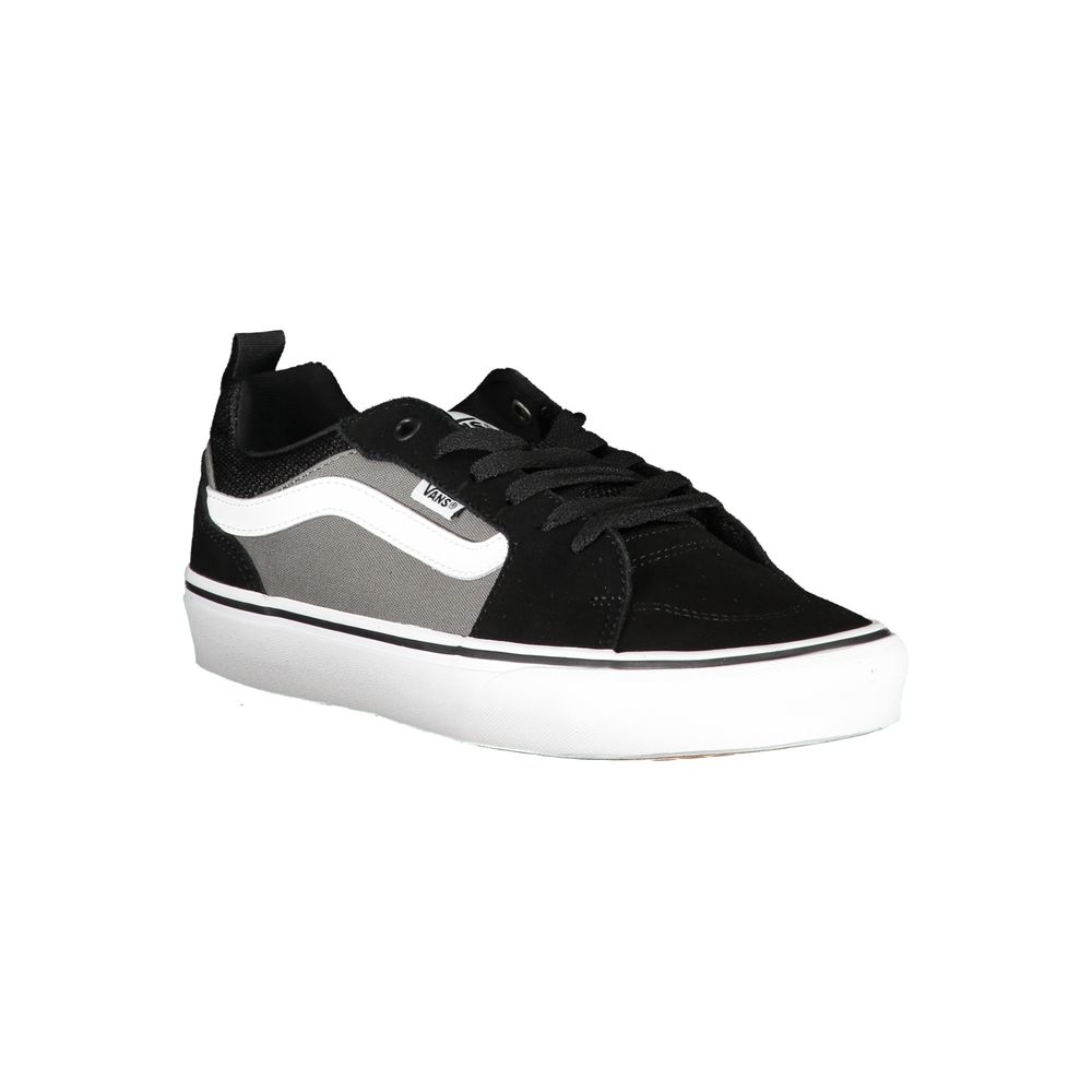 Vans – Schwarze Polyester-Sneaker