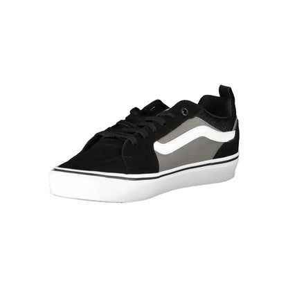 Vans – Schwarze Polyester-Sneaker