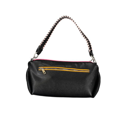 Desigual – Schwarze Handtasche aus Polyethylen