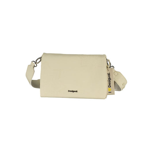 Desigual White Polyethylene Handbag