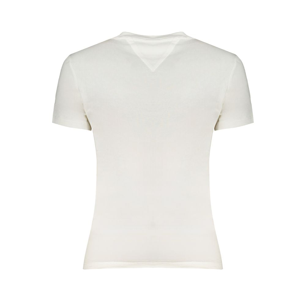 Tommy Hilfiger White Cotton Tops & T-Shirt