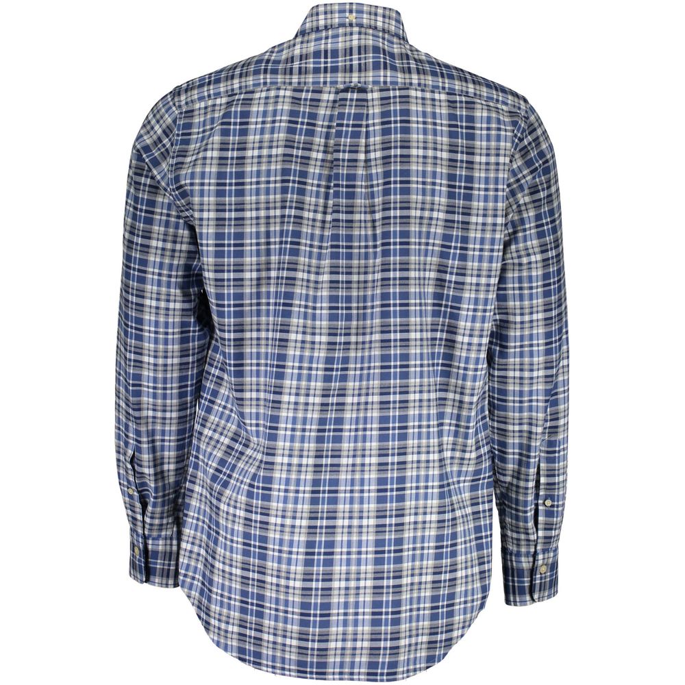 Gant Blue Cotton Men Shirt