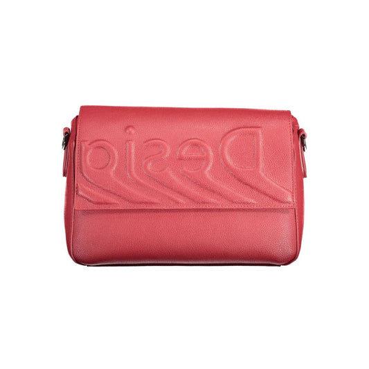 Desigual Rote Polyethylen Damen Handtasche