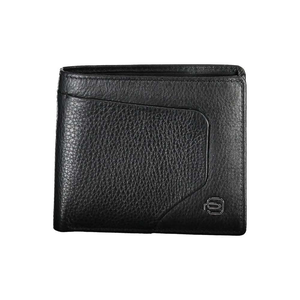 Piquadro Black Leather Men Wallet