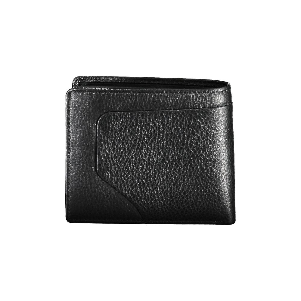 Piquadro Black Leather Men Wallet