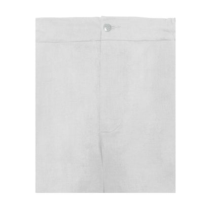 Alpha Studio White Linen Short