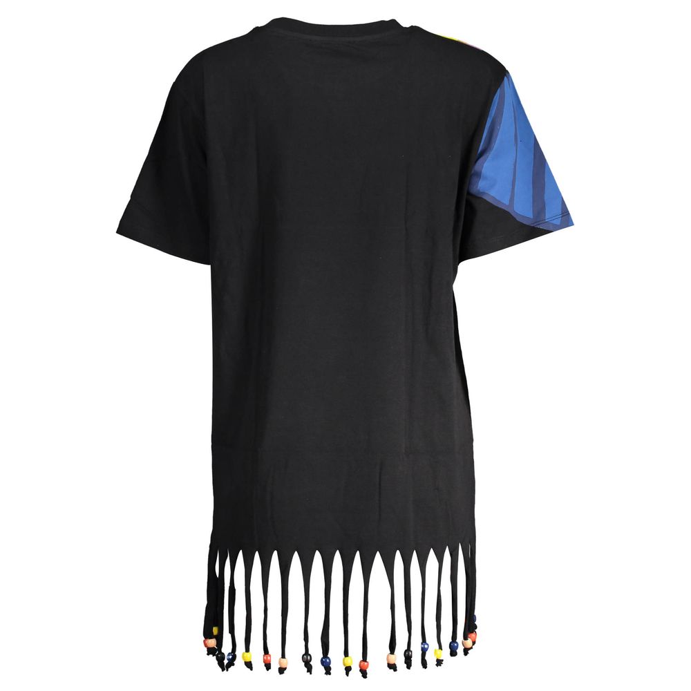 Desigual Black Cotton Women Dress