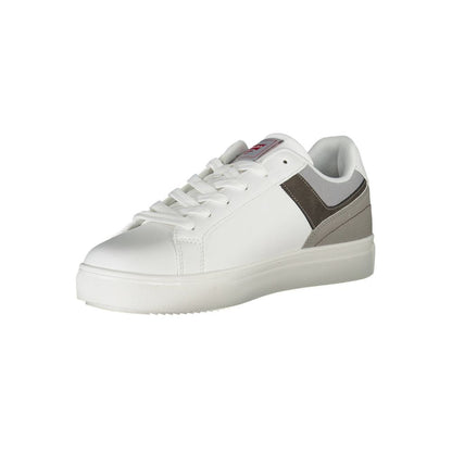 Carrera White Eco Leather Men Sneaker