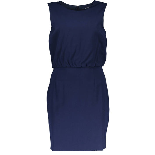 Gant – Blaues Viskosekleid für Damen