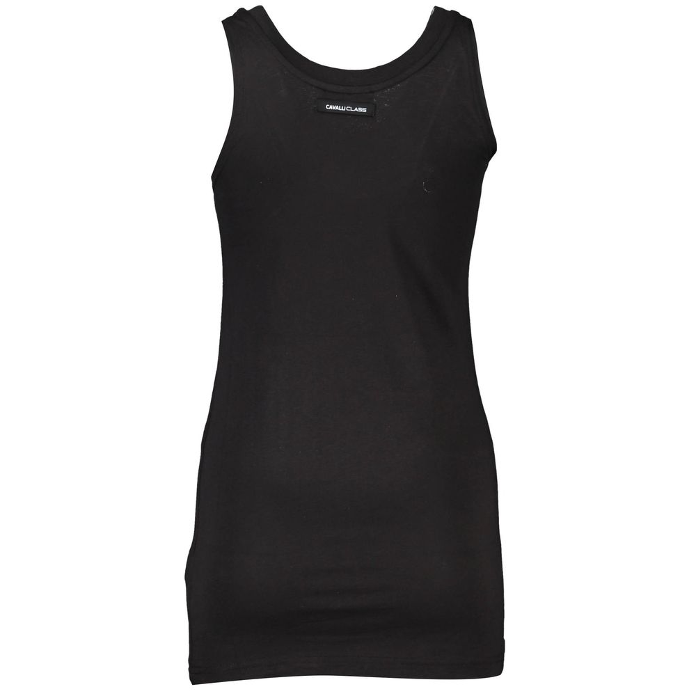 Cavalli Class Black Cotton Women Top