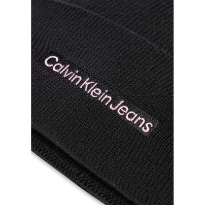 Calvin Klein Black Cotton Hat