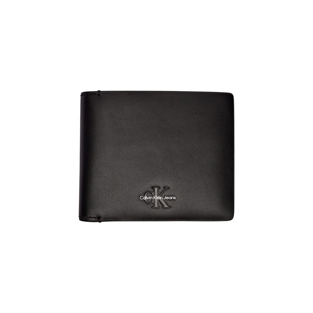 Calvin Klein Jeans Black Leather Wallet