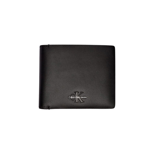 Calvin Klein Jeans Black Leather Wallet