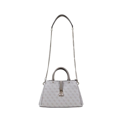 Guess Gray Polyethylene Handbag