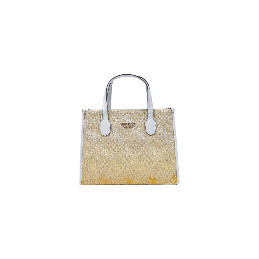 Guess White Polypropylene Handbag