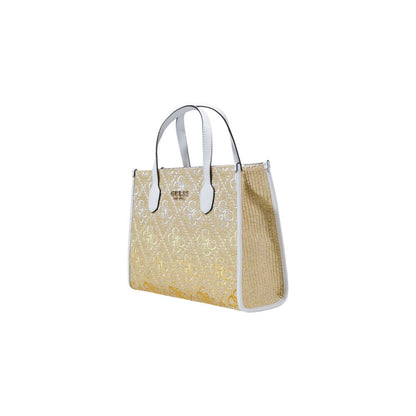 Guess White Polypropylene Handbag