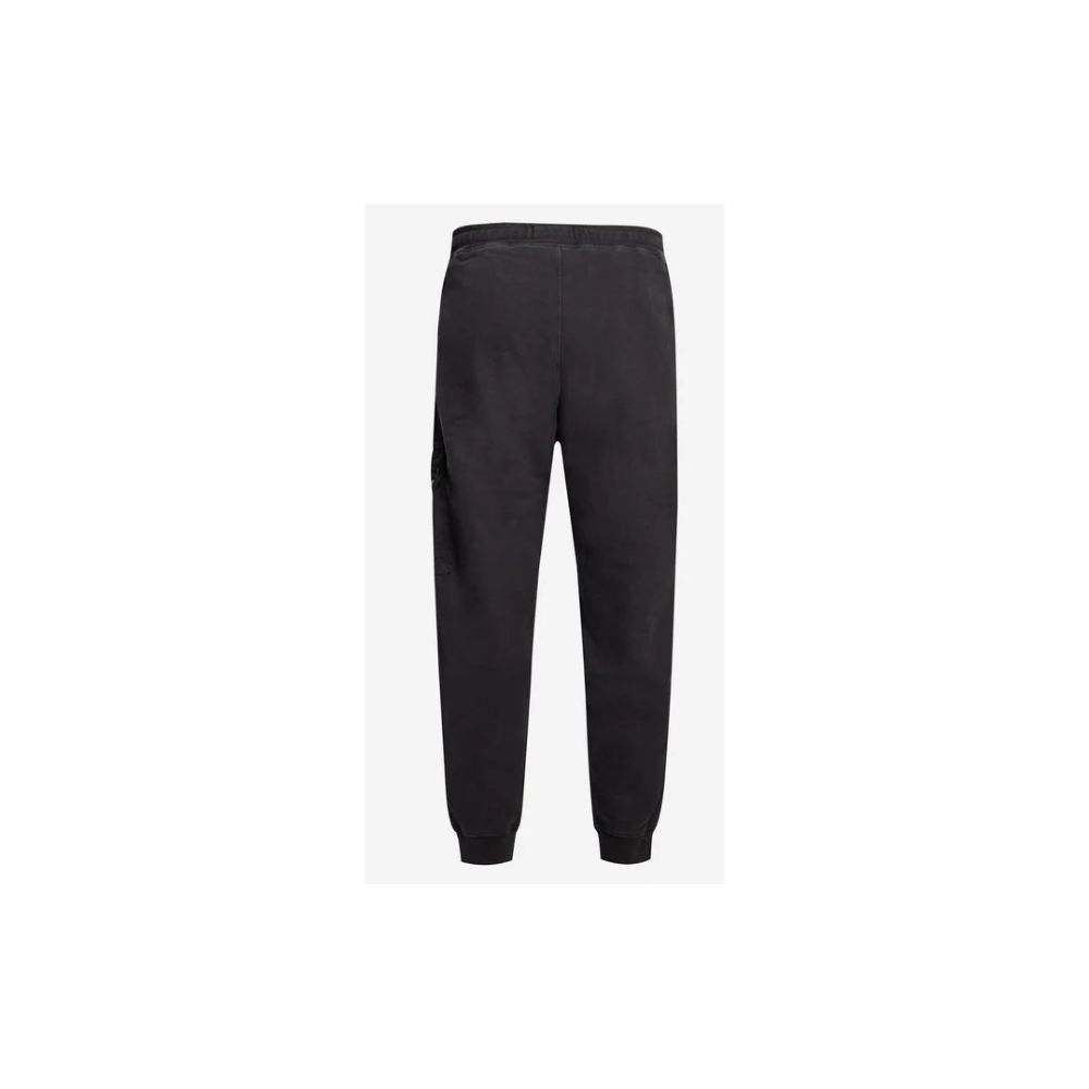 Stone Island Black Cotton Men's Track Pant