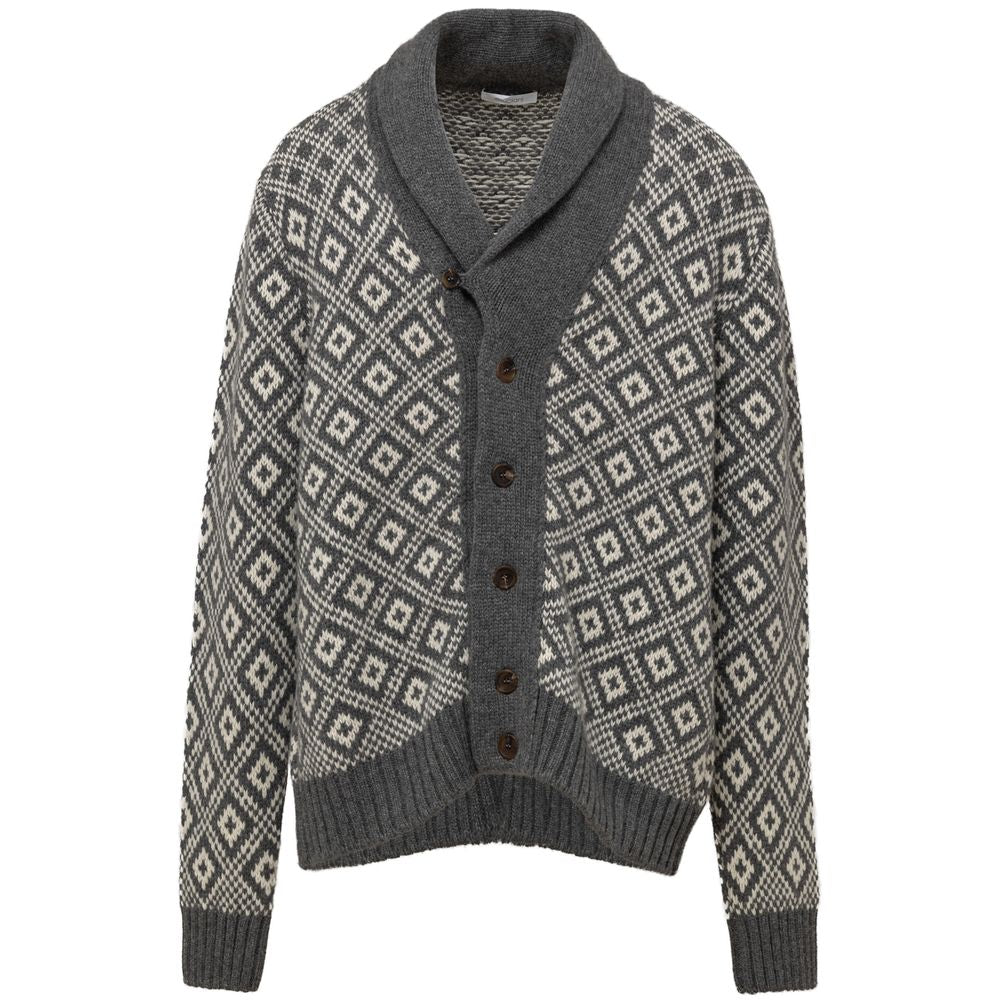 Cruciani Bicolor Cashemere Cardigan