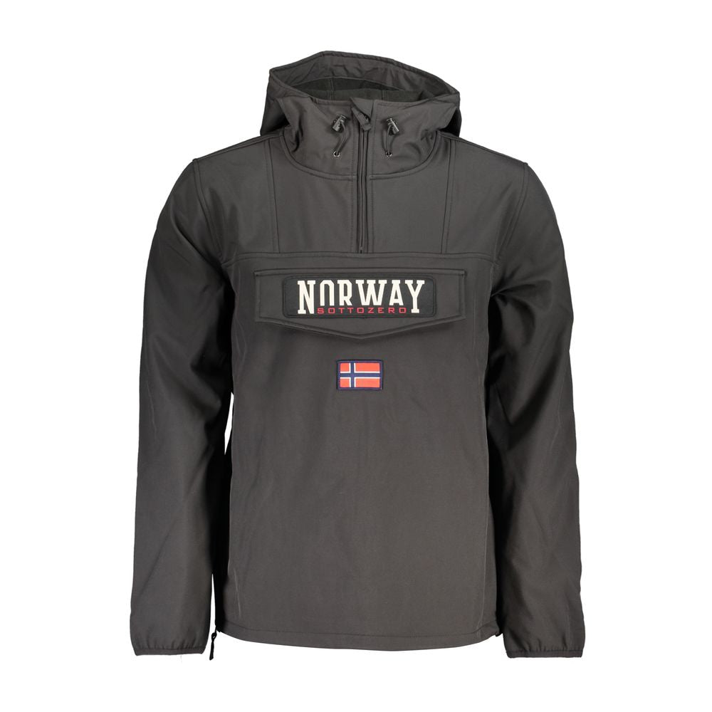 Norwegen 1963 Elegante Softshell-Kapuzenjacke für Herren