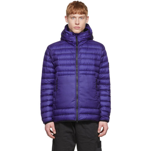 Stone Island Purple Nylon Jacket