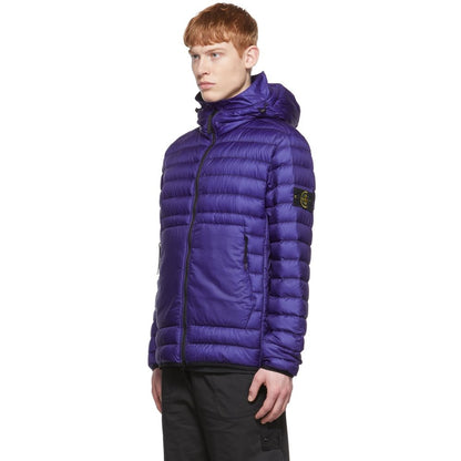 Stone Island Purple Nylon Jacket