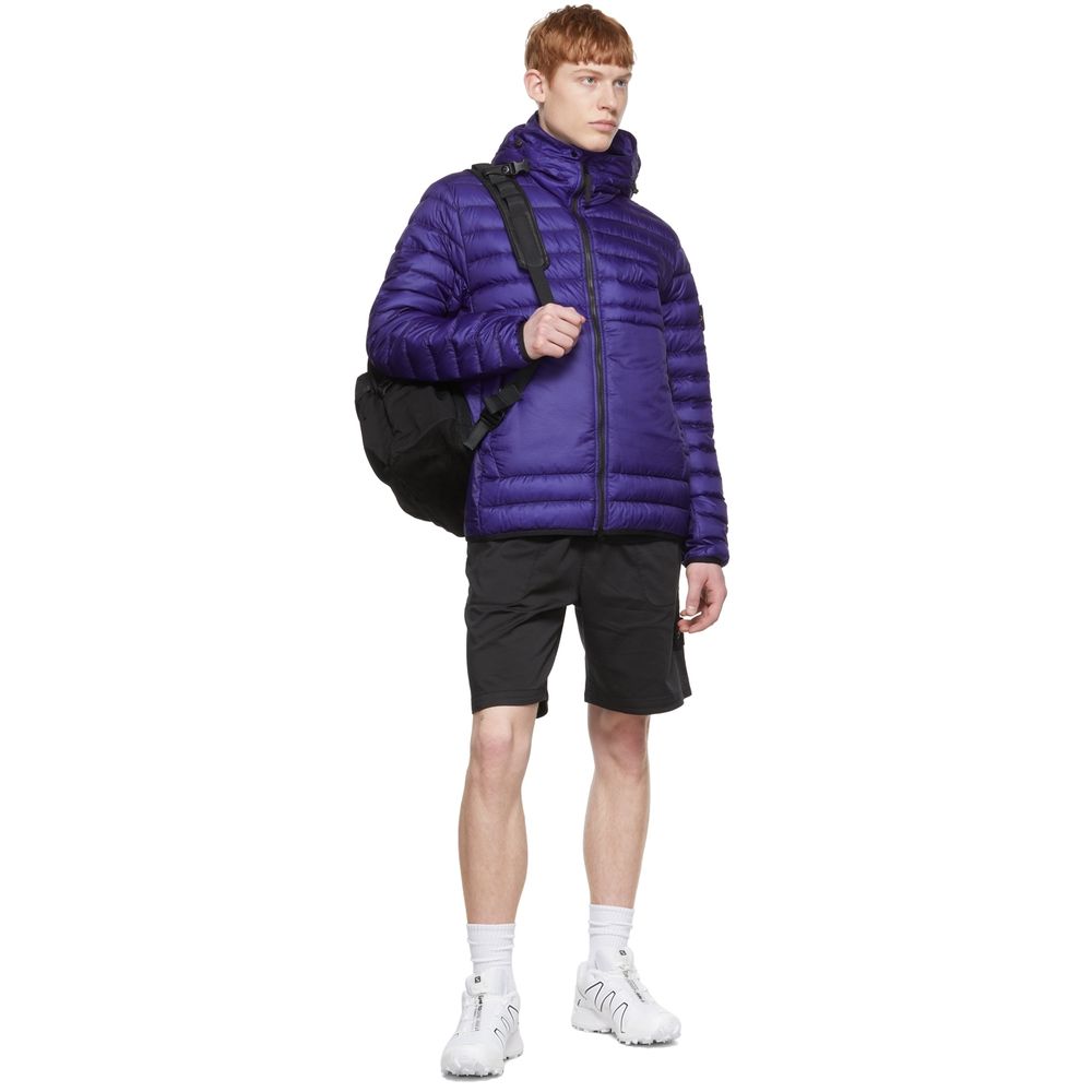 Stone Island Purple Nylon Jacket