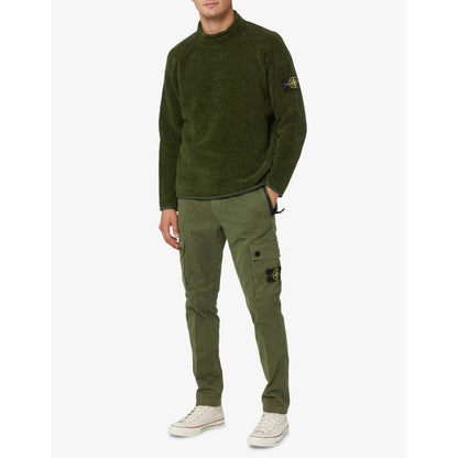 Stone Island Green Cotton Jeans & Pant