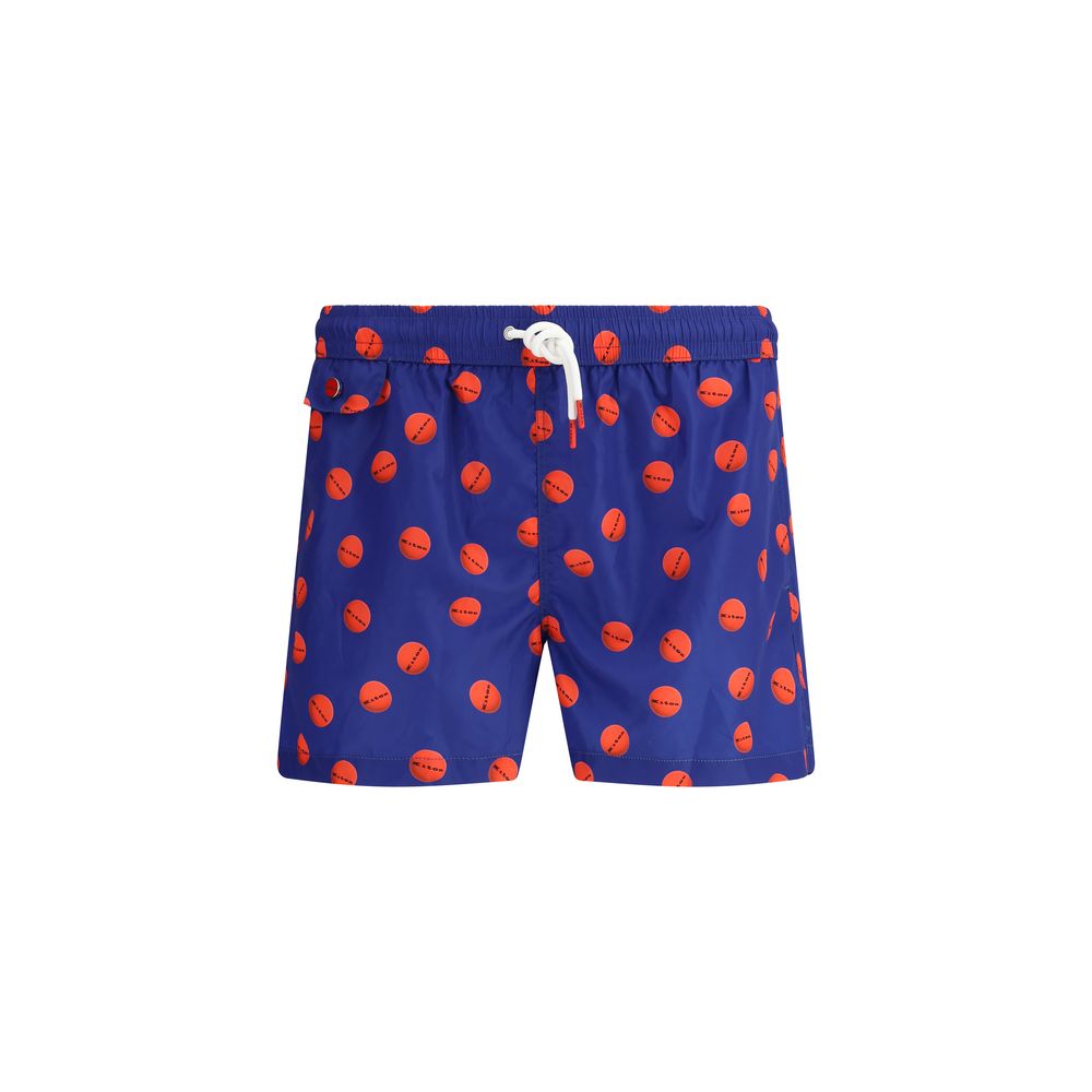 Kiton Logoed Swimshorts