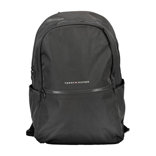 Tommy Hilfiger – Schwarzer Polyester-Rucksack für Herren