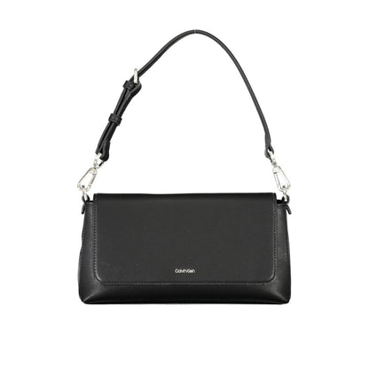 Calvin Klein – Schwarze Polyester-Handtasche