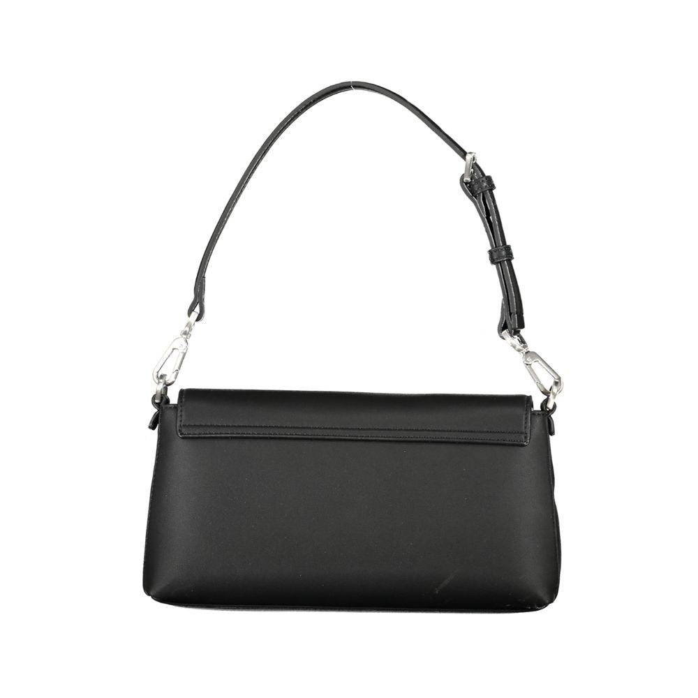 Calvin Klein – Schwarze Polyester-Handtasche